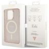 Guess GUHMP14LHCMCGP iPhone 14 Pro 6.1"różowy/pink hardcase Glitter Gold MagSafe na NearMe.pl