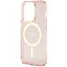 Guess GUHMP14XHCMCGP iPhone 14 Pro Max6.7" różowy/pink hardcase Glitter Gold MagSafe na NearMe.pl