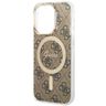 Guess GUHMP14LH4STW iPhone 14 Pro 6.1"brązowy/brown hardcase 4G MagSafe na NearMe.pl
