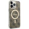 Guess GUHMP14XH4STW iPhone 14 Pro Max6.7" brązowy/brown hardcase 4G MagSafe na NearMe.pl