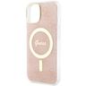 Guess GUHMP14SH4STP iPhone 14 / 15 / 136.1" różowy/pink hardcase 4G MagSafe na NearMe.pl
