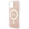 Guess GUHMP14MH4STP iPhone 14 Plus/ 15 Plus 6.7" różowy/pink hardcase 4G MagSafe na NearMe.pl