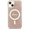 Guess GUHMP14MH4STP iPhone 14 Plus/ 15 Plus 6.7" różowy/pink hardcase 4G MagSafe na NearMe.pl