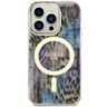 Guess GUHMP14LHLEOPWB iPhone 14 Pro 6.1"niebieski/blue hardcase Leopard MagSafe na NearMe.pl