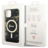 Guess GUHMP14SHTMRSK iPhone 14 / 15 / 136.1" czarny/black hardcase Golden Marble MagSafe na NearMe.pl
