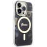 Guess GUHMP14XHTMRSK iPhone 14 Pro Max6.7" czarny/black hardcase Golden Marble MagSafe na NearMe.pl