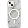 Guess GUHMP14SPCUMAH iPhone 14 / 15 / 136.1" biały/white hardcase Marble MagSafe na NearMe.pl