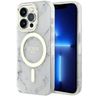 Guess GUHMP14LPCUMAH iPhone 14 Pro 6.1"biały/white hardcase Marble MagSafe na NearMe.pl