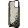 Guess GUHCP14SLC4PSGK iPhone 14 / 15 /13 6.1" czarny/black hardcase Liquid Glitter 4G Transculent na NearMe.pl
