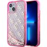 Guess GUHCP14SLC4PSGP iPhone 14 / 15 /13 6.1" różowy/pink hardcase Liquid Glitter 4G Transculent na NearMe.pl
