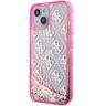 Guess GUHCP14SLC4PSGP iPhone 14 / 15 /13 6.1" różowy/pink hardcase Liquid Glitter 4G Transculent na NearMe.pl