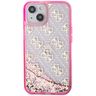 Guess GUHCP14SLC4PSGP iPhone 14 / 15 /13 6.1" różowy/pink hardcase Liquid Glitter 4G Transculent na NearMe.pl