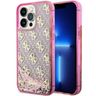 Guess GUHCP14LLC4PSGP iPhone 14 Pro 6.1"różowy/pink hardcase Liquid Glitter 4G Transculent na NearMe.pl