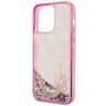 Guess GUHCP14LLC4PSGP iPhone 14 Pro 6.1"różowy/pink hardcase Liquid Glitter 4G Transculent na NearMe.pl
