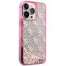 Guess GUHCP14XLC4PSGP iPhone 14 Pro Max6.7" różowy/pink hardcase Liquid Glitter 4G Transculent na NearMe.pl