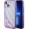 Guess GUHCP14SLC4PSGU iPhone 14 / 15 /13 6.1" purpurowy/purple hardcase Liquid Glitter 4G Transculent na NearMe.pl