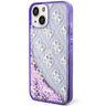 Guess GUHCP14SLC4PSGU iPhone 14 / 15 /13 6.1" purpurowy/purple hardcase Liquid Glitter 4G Transculent na NearMe.pl