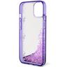 Guess GUHCP14SLC4PSGU iPhone 14 / 15 /13 6.1" purpurowy/purple hardcase Liquid Glitter 4G Transculent na NearMe.pl