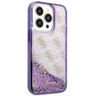 Guess GUHCP14LLC4PSGU iPhone 14 Pro 6.1"purpurowy/purple hardcase Liquid Glitter 4G Transculent na NearMe.pl