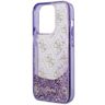 Guess GUHCP14LLC4PSGU iPhone 14 Pro 6.1"purpurowy/purple hardcase Liquid Glitter 4G Transculent na NearMe.pl