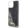Guess GUHCP14SLCSGSGK iPhone 14 / 15 /13 6.1" czarny/black hardcase Liquid Glitter Marble na NearMe.pl