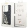 Guess GUHCP14LLCSGSGK iPhone 14 Pro 6.1"czarny/black hardcase Liquid Glitter Marble na NearMe.pl