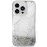 Guess GUHCP14LLCSGSGH iPhone 14 Pro 6.1"biały/white hardcase Liquid Glitter Marble na NearMe.pl