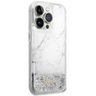 Guess GUHCP14LLCSGSGH iPhone 14 Pro 6.1"biały/white hardcase Liquid Glitter Marble na NearMe.pl