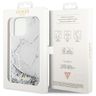 Guess GUHCP14XLCSGSGH iPhone 14 Pro Max6.7" biały/white hardcase Liquid Glitter Marble na NearMe.pl