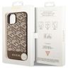 Guess GUHMP14SHGCFSEW iPhone 14 / 15 /13 6.1" brązowy/brown hardcase GCube Stripes MagSafe na NearMe.pl
