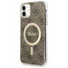 Guess GUHMN61H4STW iPhone 11 6.1"brązowy/brown hardcase 4G MagSafe na NearMe.pl
