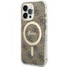 Guess GUHMP13LH4STW iPhone 13 Pro / 136.1" brązowy/brown hardcase 4G MagSafe na NearMe.pl