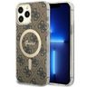 Guess GUHMP13XH4STW iPhone 13 Pro Max6.7" brązowy/brown hardcase 4G MagSafe na NearMe.pl