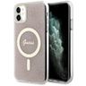 Guess GUHMN61H4STP iPhone 11 6.1"różowy/pink hardcase 4G MagSafe na NearMe.pl