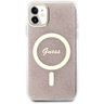 Guess GUHMN61H4STP iPhone 11 6.1"różowy/pink hardcase 4G MagSafe na NearMe.pl