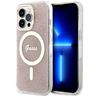 Guess GUHMP13LH4STP iPhone 13 Pro / 136.1" różowy/pink hardcase 4G MagSafe na NearMe.pl