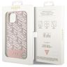 Guess GUHMP14MHGCFSEP iPhone 14 Plus / 15 Plus 6.7" różowy/pink hard case GCube Stripes MagSafe na NearMe.pl