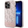 Guess GUHMP14LHGCFSEP iPhone 14 Pro 6,1" różowy/pink hard case GCube Stripes MagSafe na NearMe.pl