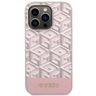 Guess GUHMP14LHGCFSEP iPhone 14 Pro 6,1" różowy/pink hard case GCube Stripes MagSafe na NearMe.pl
