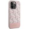 Guess GUHMP14LHGCFSEP iPhone 14 Pro 6,1" różowy/pink hard case GCube Stripes MagSafe na NearMe.pl