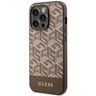 Guess GUHMP14XHGCFSEW iPhone 14 Pro Max 6.7" brązowy/brown hard case GCube Stripes MagSafe na NearMe.pl
