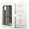 Guess GUHMN61P4RPSW iPhone 11 / Xr brązowy/brown hardcase 4G Printed Stripes MagSafe na NearMe.pl
