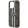 Guess GUHMP13LP4RPSW iPhone 13 Pro / 13 6.1" brązowy/brown hardcase 4G Printed Stripes MagSafe na NearMe.pl