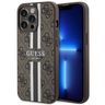 Guess GUHMP13XP4RPSW iPhone 13 Pro Max6.7" brązowy/brown hardcase 4G Printed Stripes MagSafe na NearMe.pl