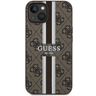 Guess GUHMP14SP4RPSW iPhone 14 / 15 / 13 6.1" brązowy/brown hardcase 4G Printed Stripes MagSafe na NearMe.pl