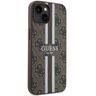 Guess GUHMP14SP4RPSW iPhone 14 / 15 / 13 6.1" brązowy/brown hardcase 4G Printed Stripes MagSafe na NearMe.pl