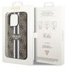 Guess GUHMP14XP4RPSW iPhone 14 Pro Max 6.7" brązowy/brown hardcase 4G Printed Stripes MagSafe na NearMe.pl