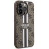 Guess GUHMP14XP4RPSW iPhone 14 Pro Max 6.7" brązowy/brown hardcase 4G Printed Stripes MagSafe na NearMe.pl