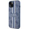 Guess GUHMP14MP4RPSB iPhone 14 Plus/ 15 Plus 6.7" niebieski/blue hardcase 4G Printed Stripes MagSafe na NearMe.pl