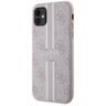 Guess GUHMN61P4RPSP iPhone 11 / Xrróżowy/pink hardcase 4G Printed Stripes MagSafe na NearMe.pl